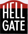Logo for the publication, Hell Gate.
